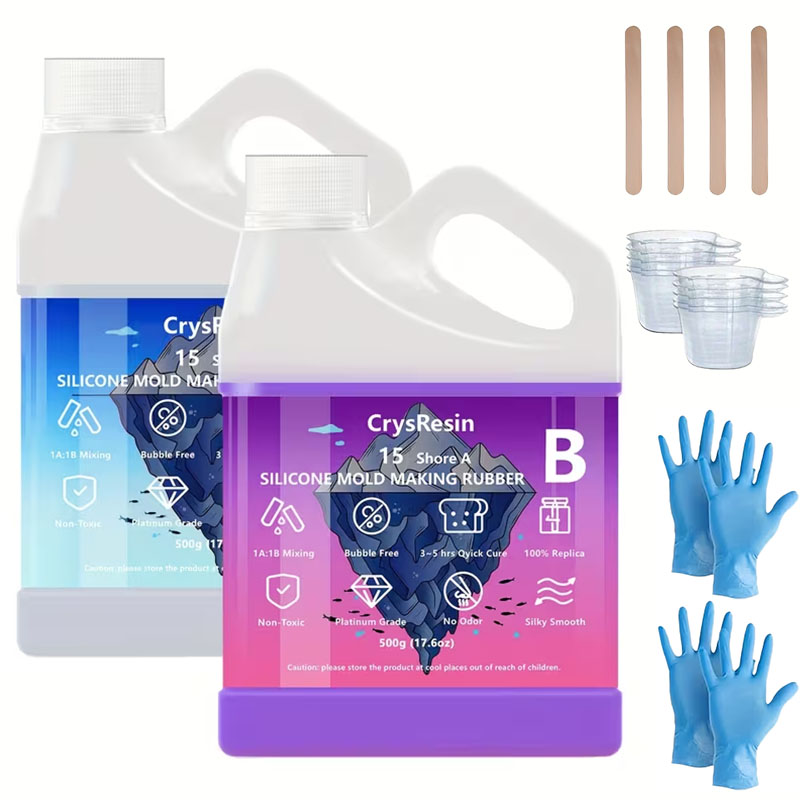 500ml 2 Bottles Liquid Silicon - Candle Making Tutorial ulasan dan harga