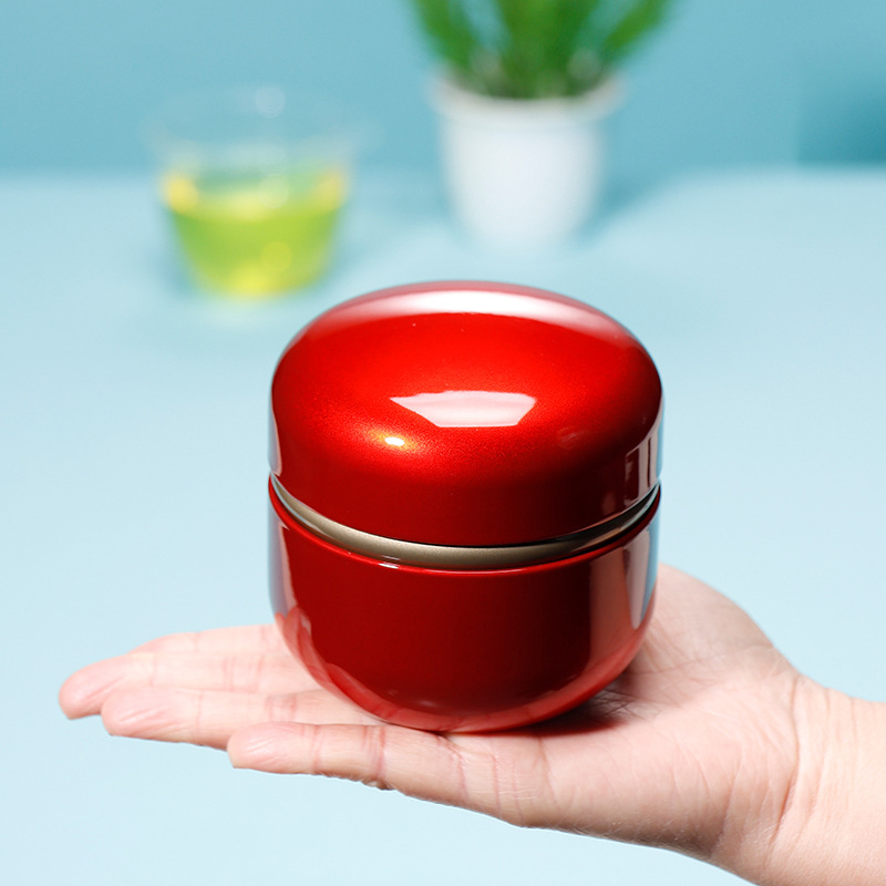 50g Electroplated Tinplate Tea - Tin Container Lid ulasan dan harga