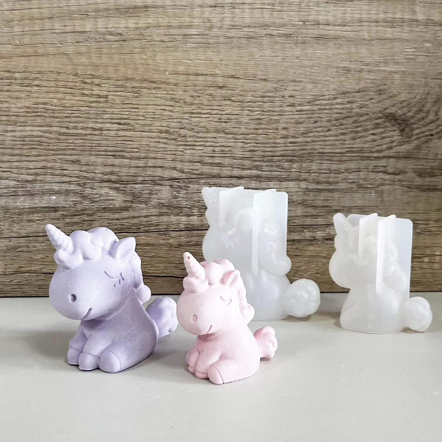 3D Geometric Silicone Unicorn  - Candle Making Tutorial ulasan dan harga