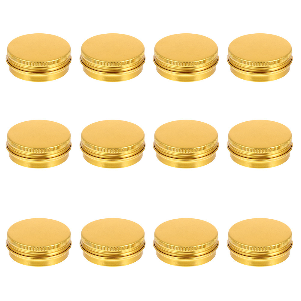 12Pcs Aluminum Tin Jars with S - Tin Container Lid ulasan dan harga