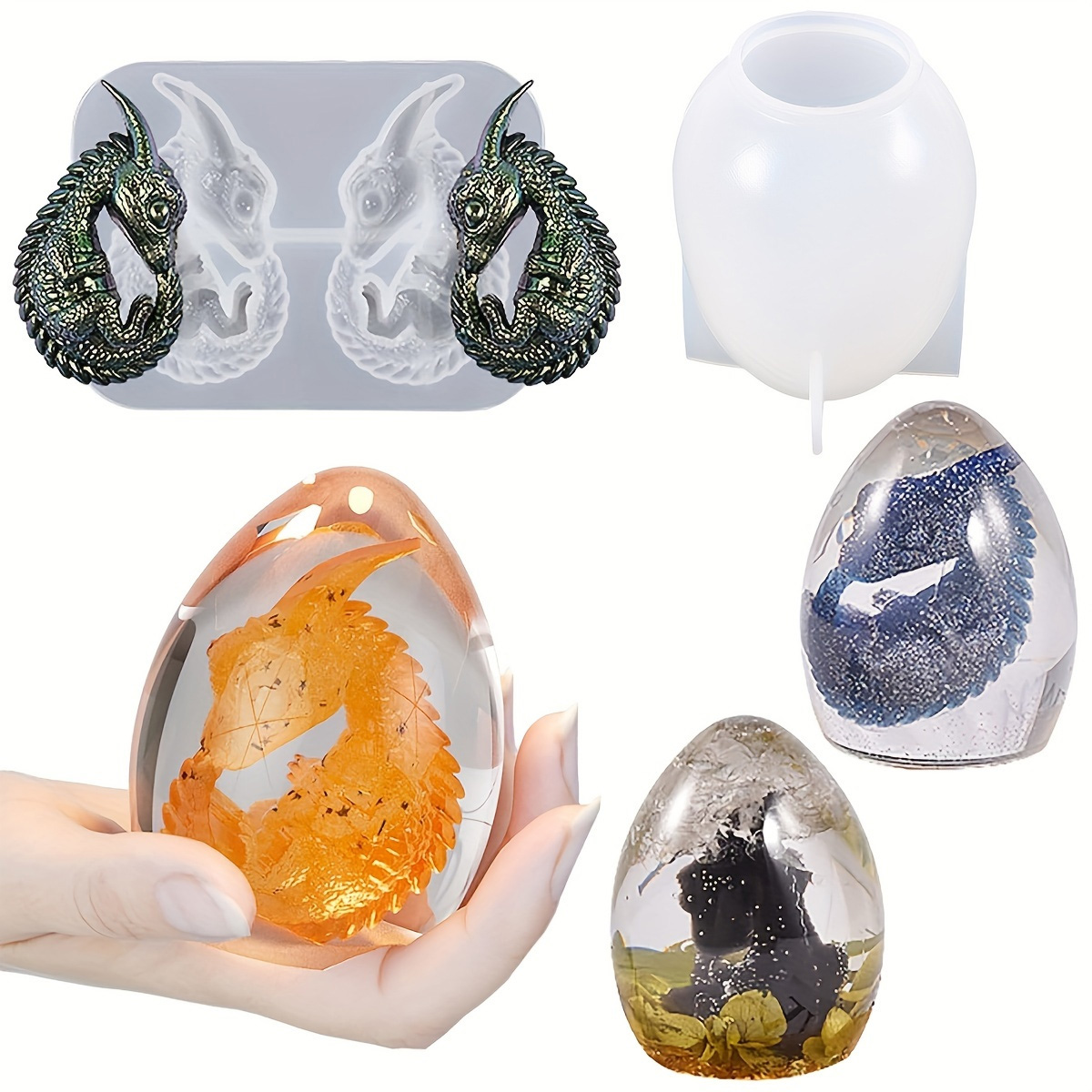 Silicone Dragon Egg Molds, 2-P - Candle Making Tutorial ulasan dan harga